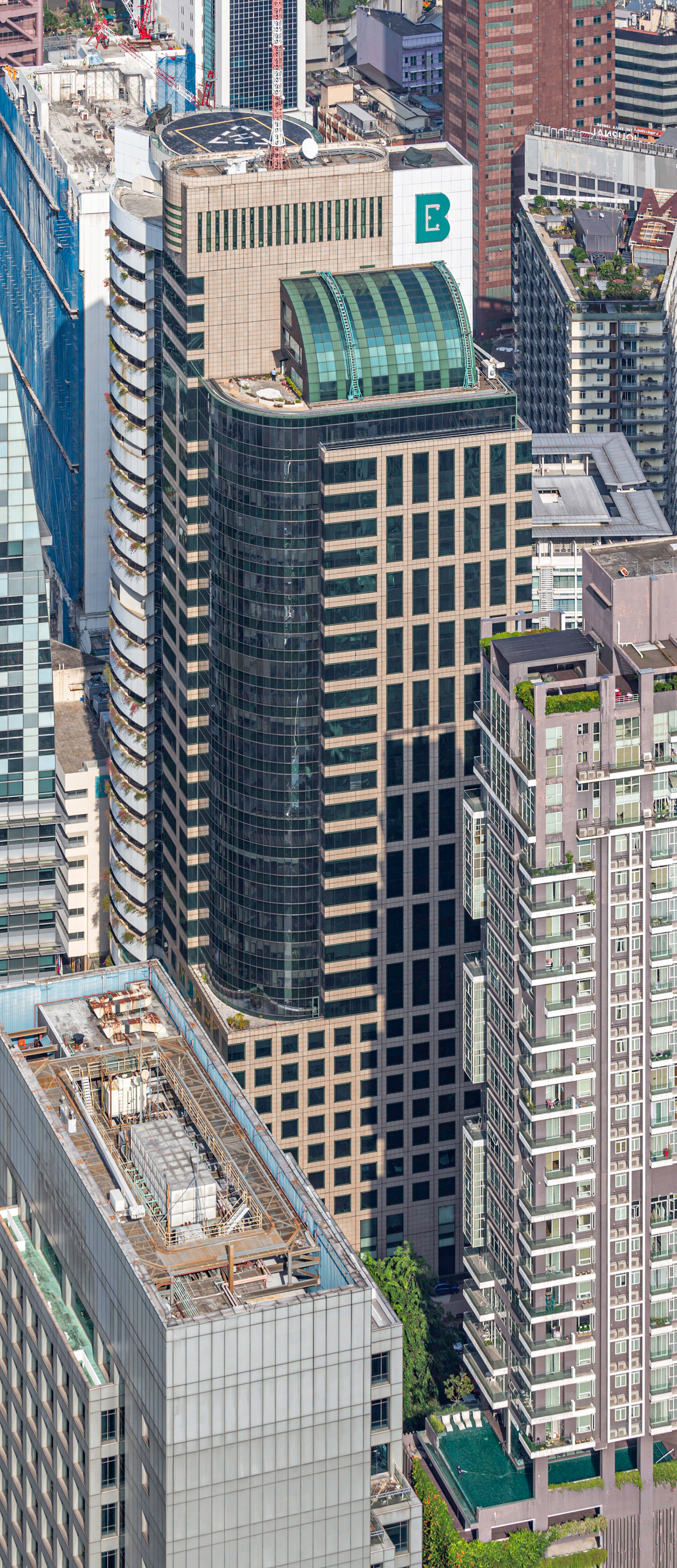 Wisma Goldhill, Kuala Lumpur - View from KL Tower. © Mathias Beinling
